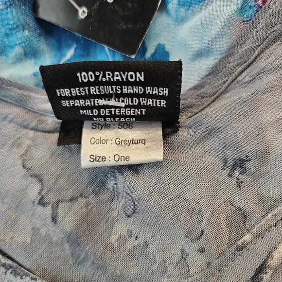 Sakkas Desert Sun Caftan Dress/Cover Up One Size NWT - Picture 6 of 6